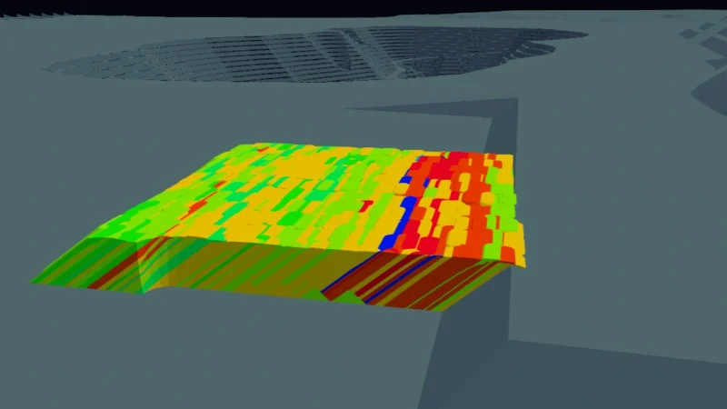 3D Stockpile Modelling for ROM Blending and Feed Planning